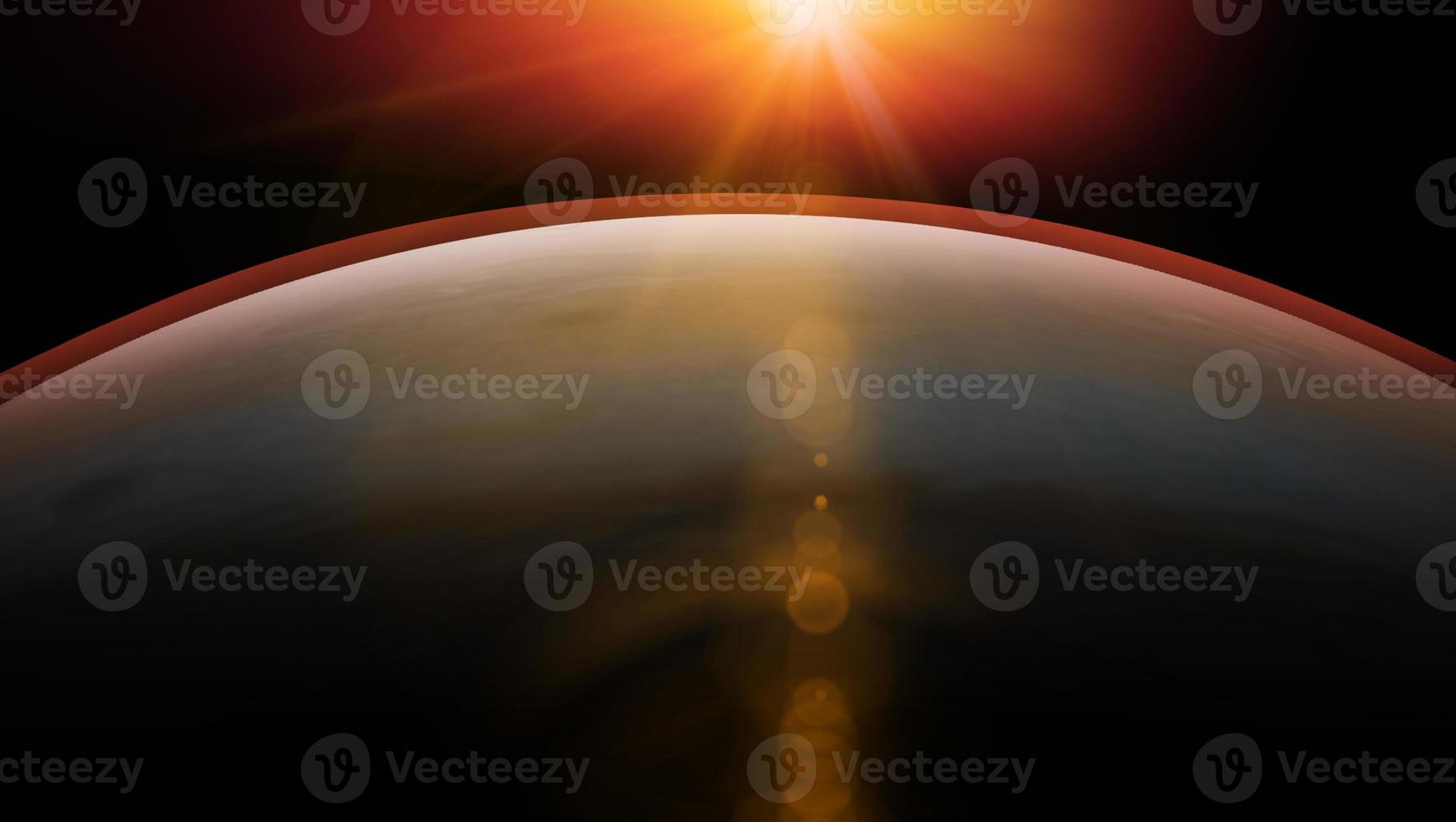 mars planet i yttre rymden som visar skönheten i rymdutforskning foto