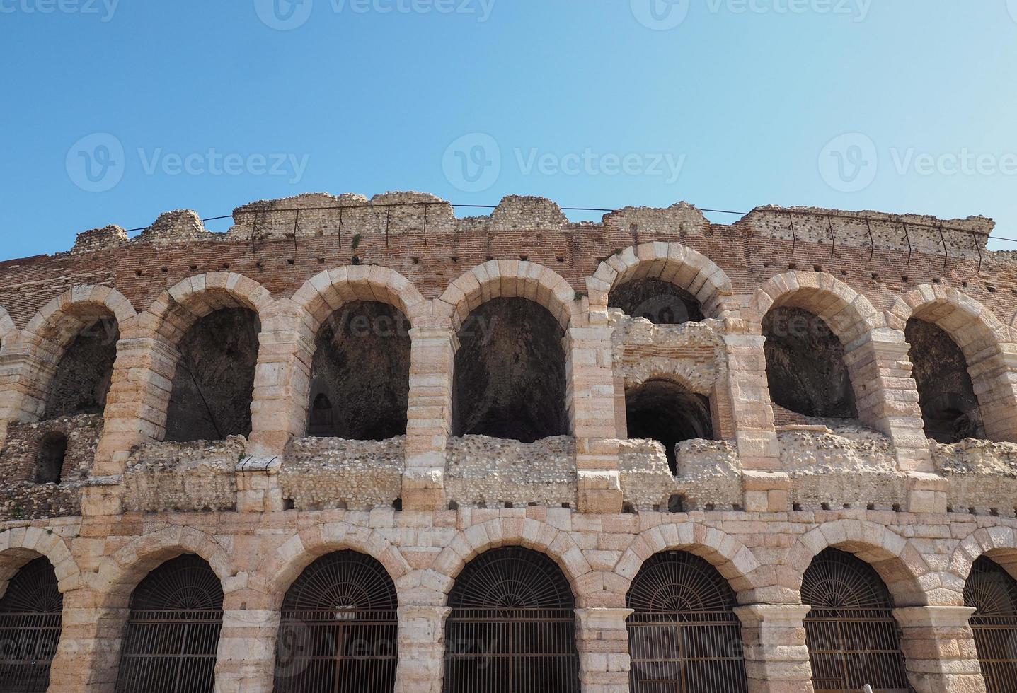 verona arena romerska amfiteatern foto