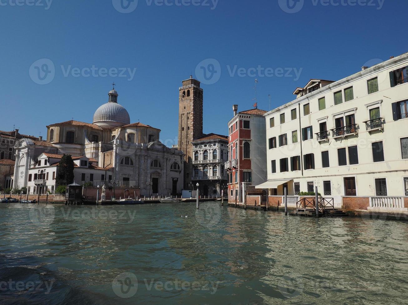 Canal Grande i Venedig foto