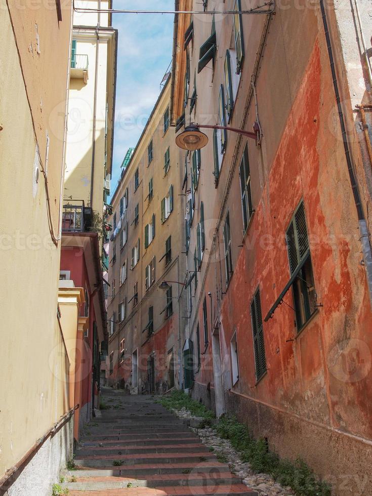 Genua gamla stan foto