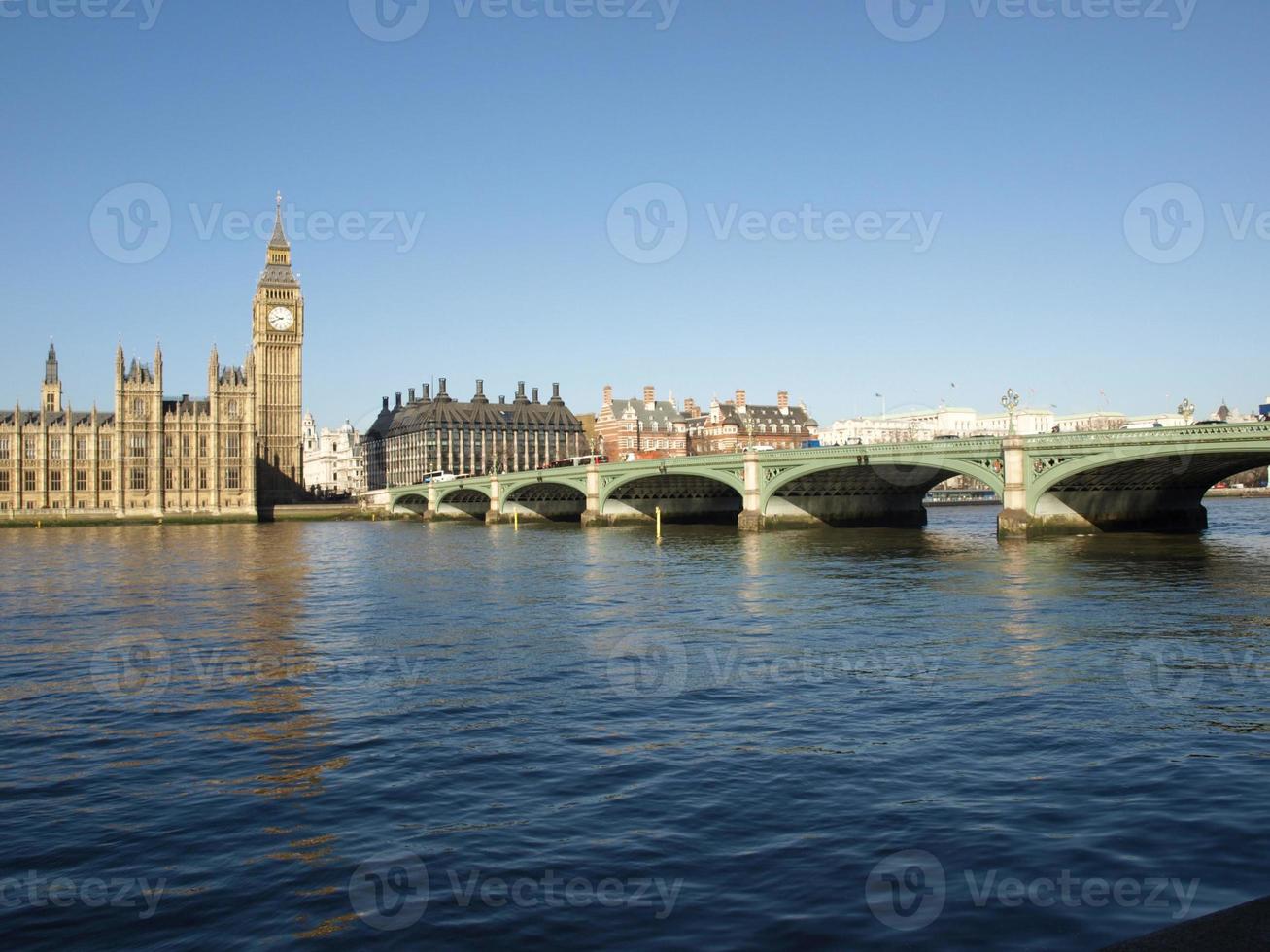 westminster bridge, london foto