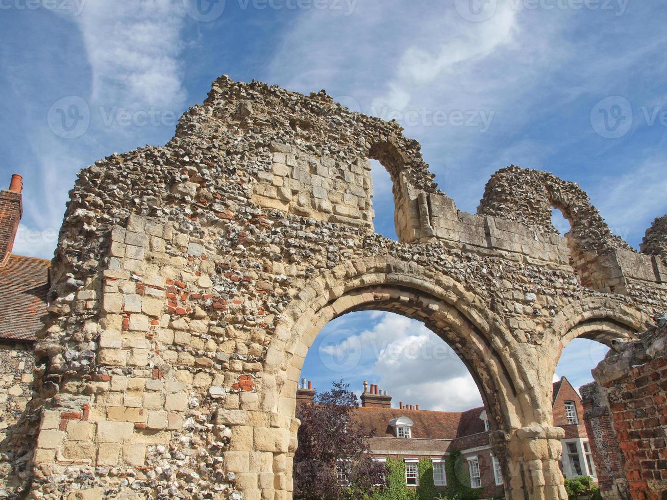 katedralen i Canterbury, Storbritannien foto