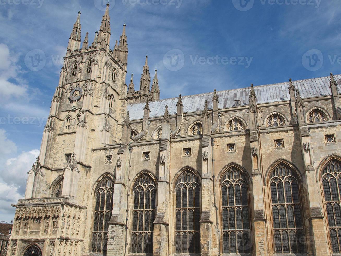 katedralen i Canterbury, Storbritannien foto