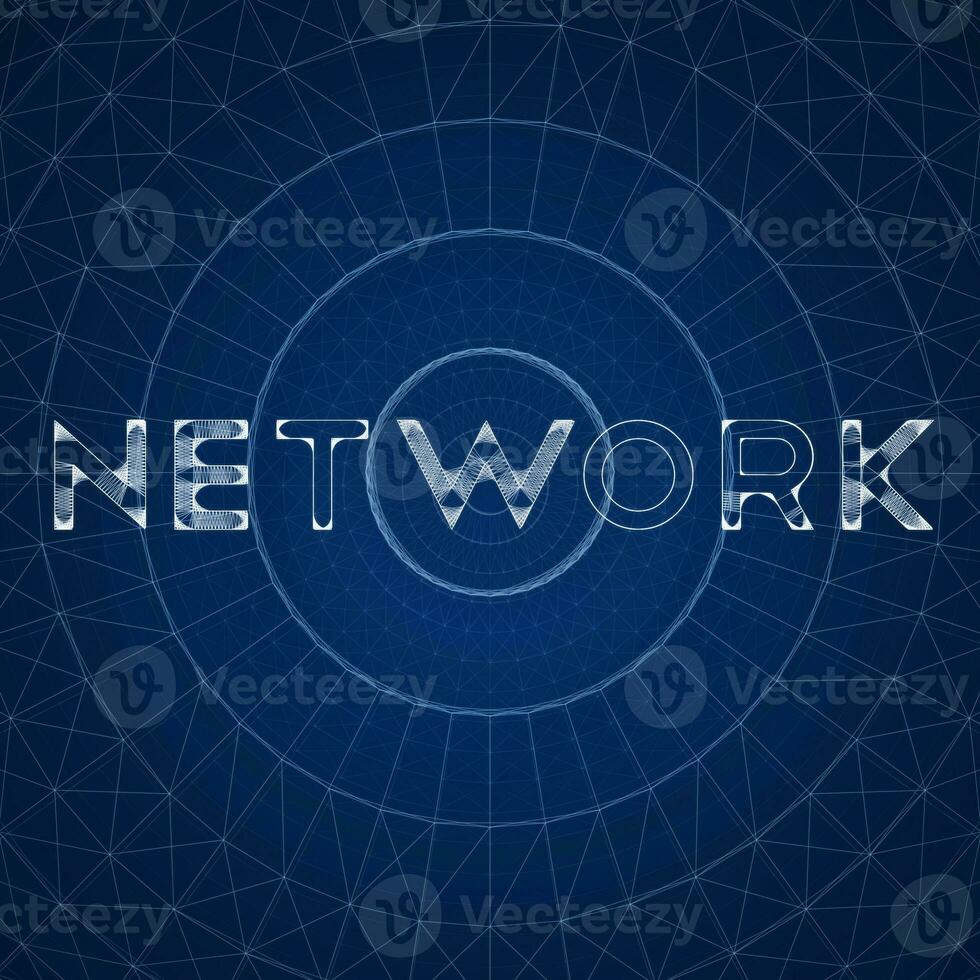 nätverk bakgrund illustration foto