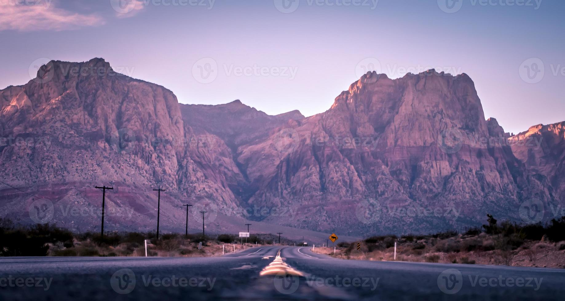 röd rock canyon landskap nära las vegas, nevada foto