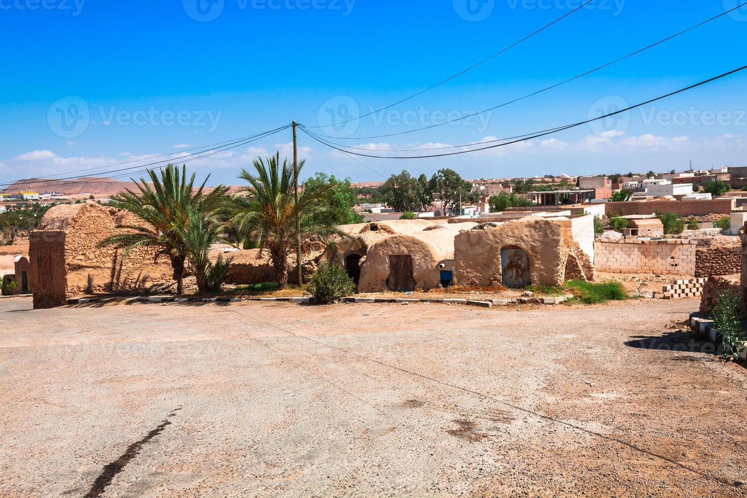 medenine tunisien traditionell ksour berber befäst spannmålsmagasin foto