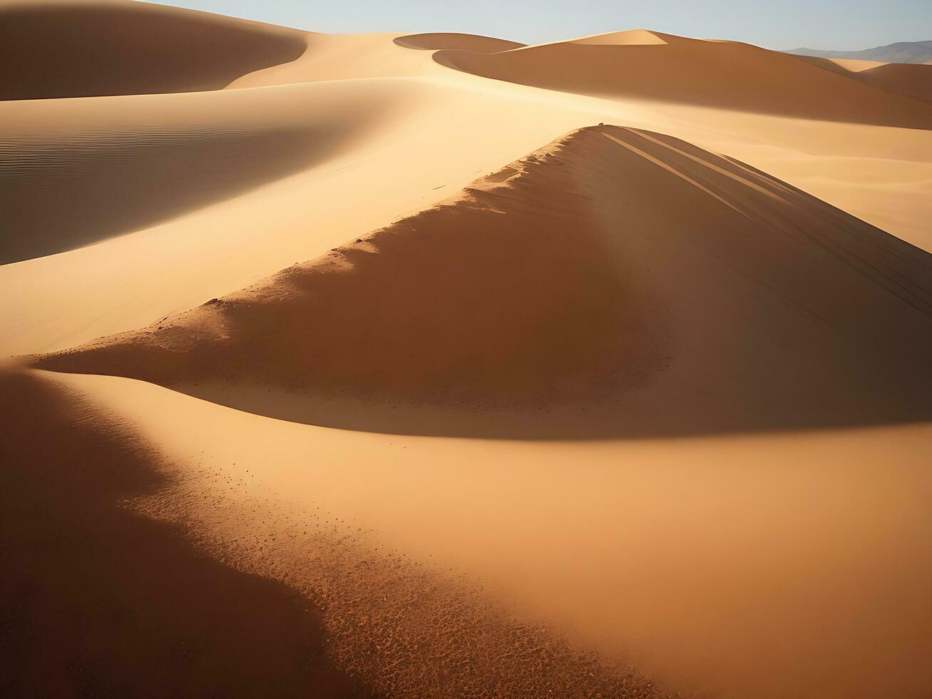 kornig sand, ai genererad foto