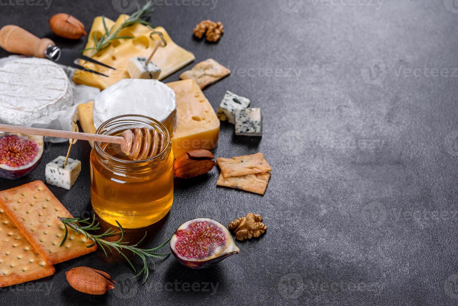 vacker läcker camembertost, parmesan, brie foto