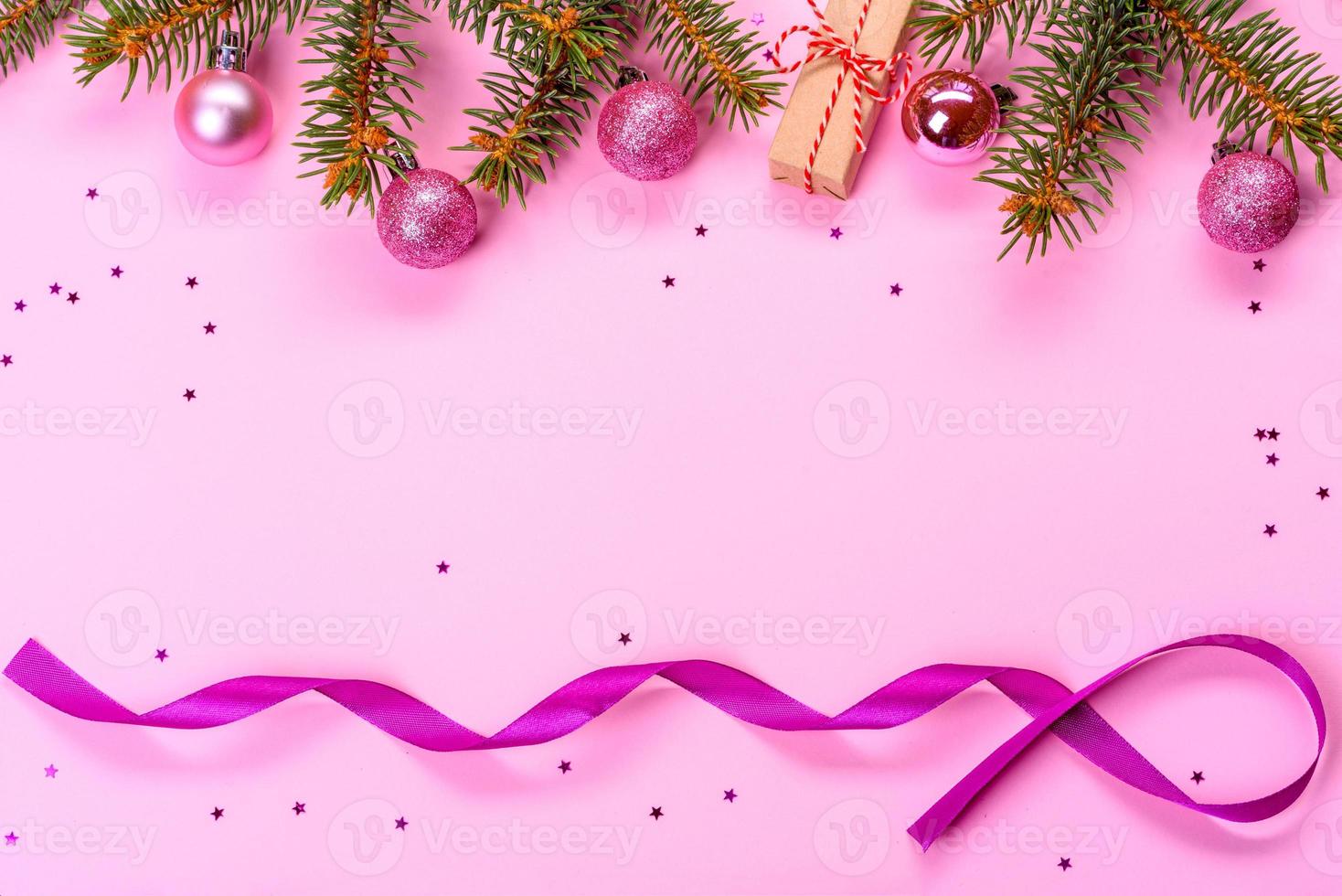 jul ljus färgad dekorativ bakgrund foto