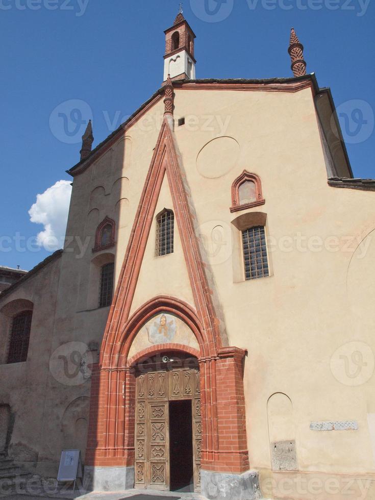 kyrkan sant orso aosta foto