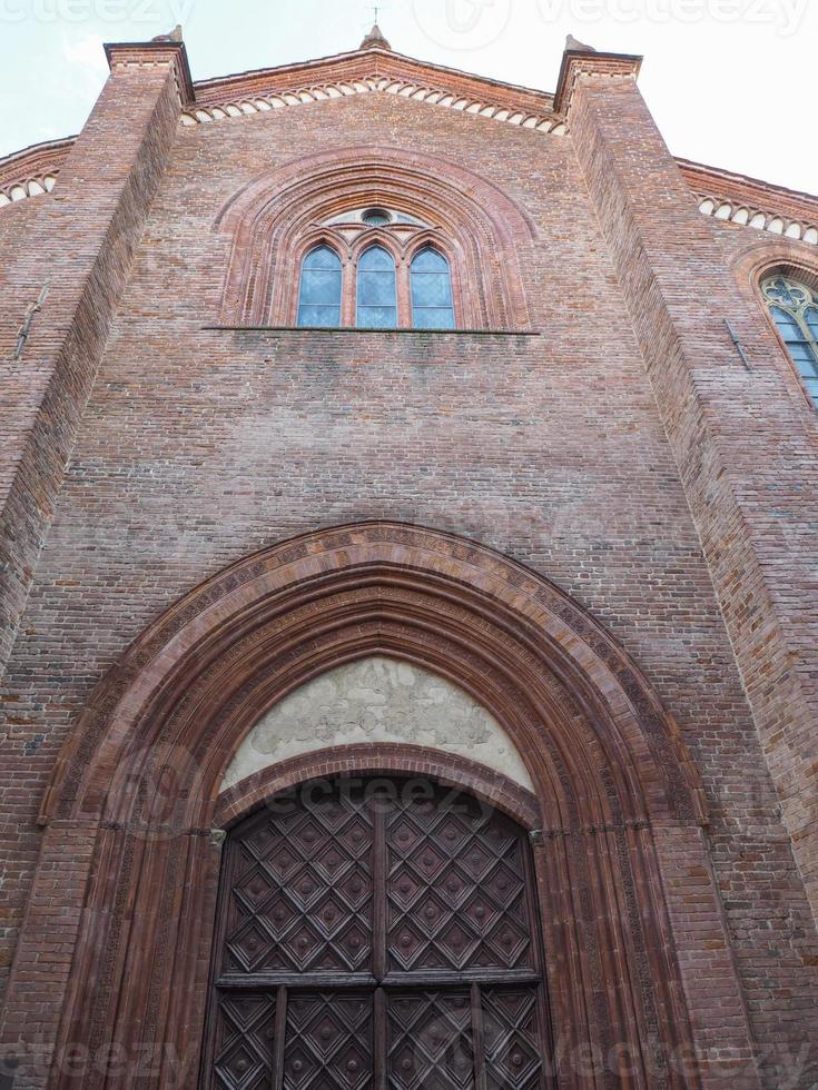 San Domenico kyrka i Chieri foto