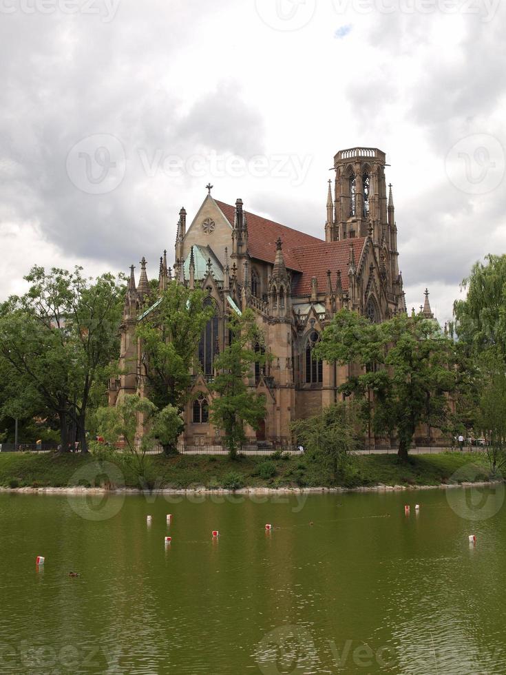johanneskirche kyrka, Stuttgart foto