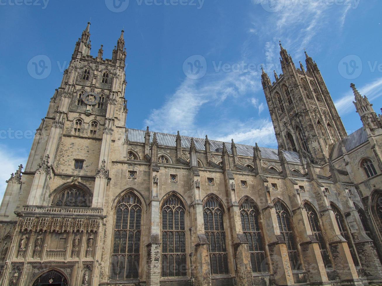 katedralen i Canterbury, Storbritannien foto