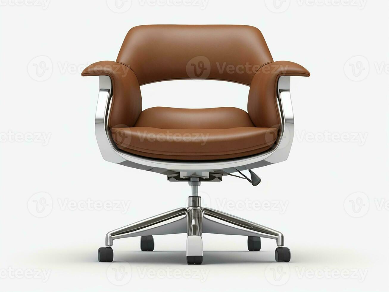 ai generativ skön stol ny eleganta Färg full isolerat på en vit bakgrund foto