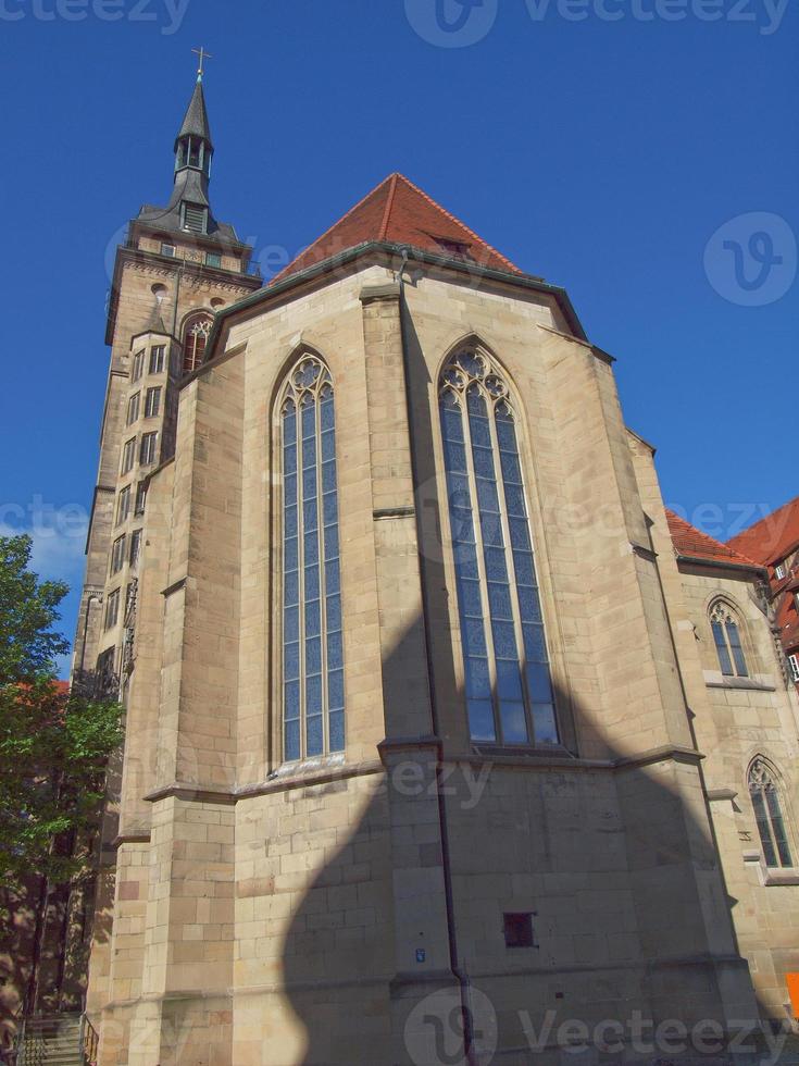 stiftskirche kyrka, Stuttgart foto