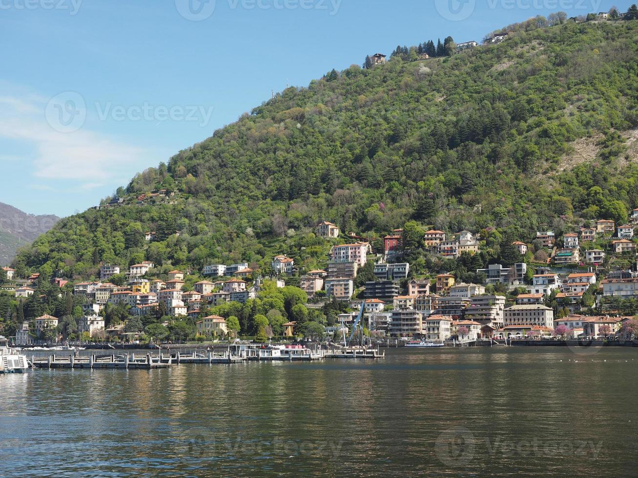 utsikt över Comosjön foto
