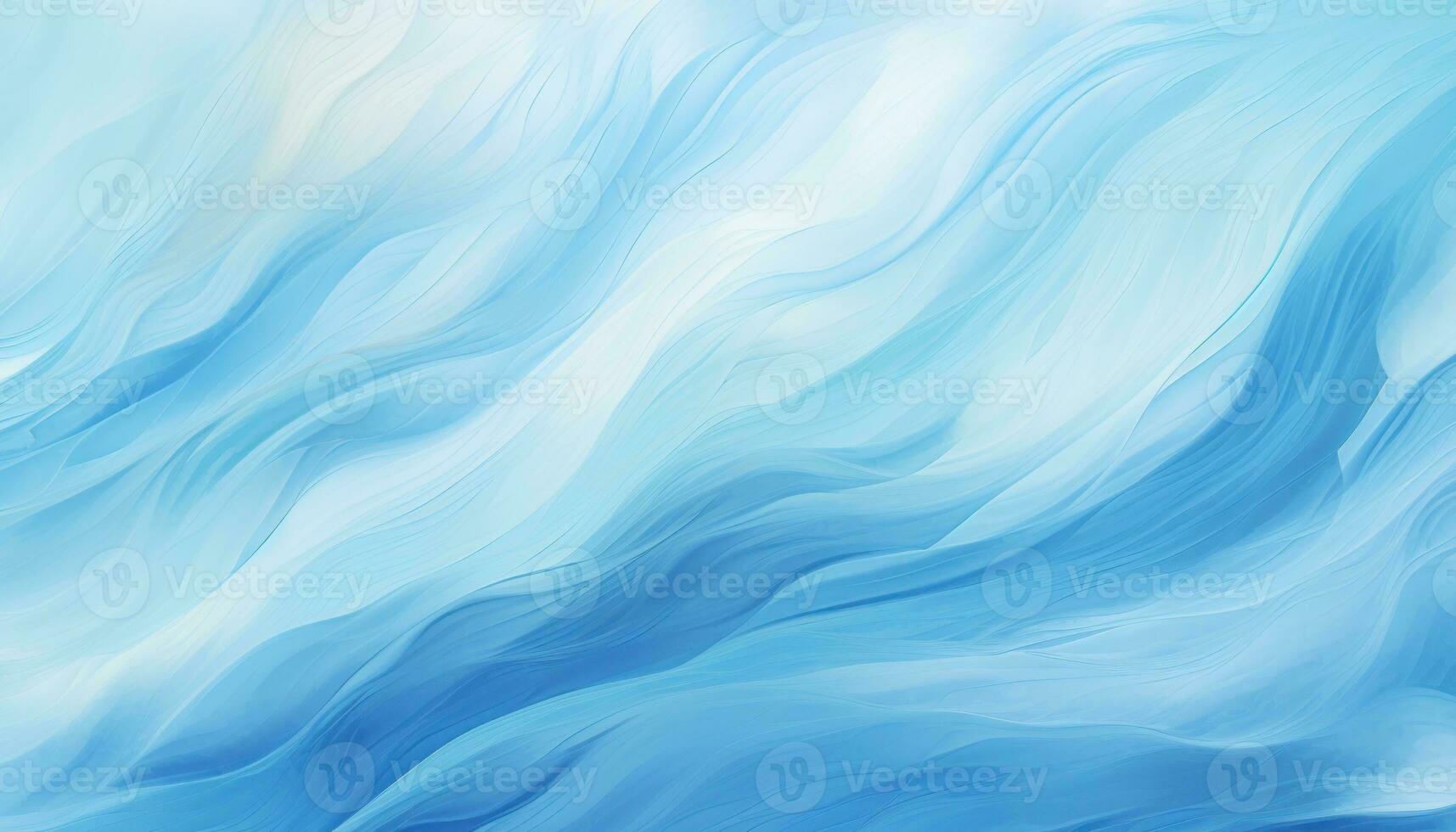 abstrakt blå mjuk penseldrag realism. trogen kromatisk vågor, strömmande rader, smokey bakgrund. generativ ai foto