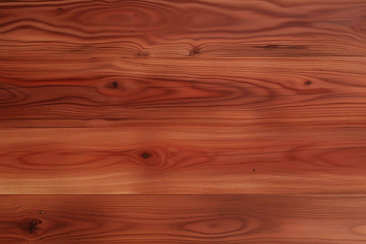 röd ceder trä visning en rödaktig färgton med en riden utseende trä textur, ai genererad foto