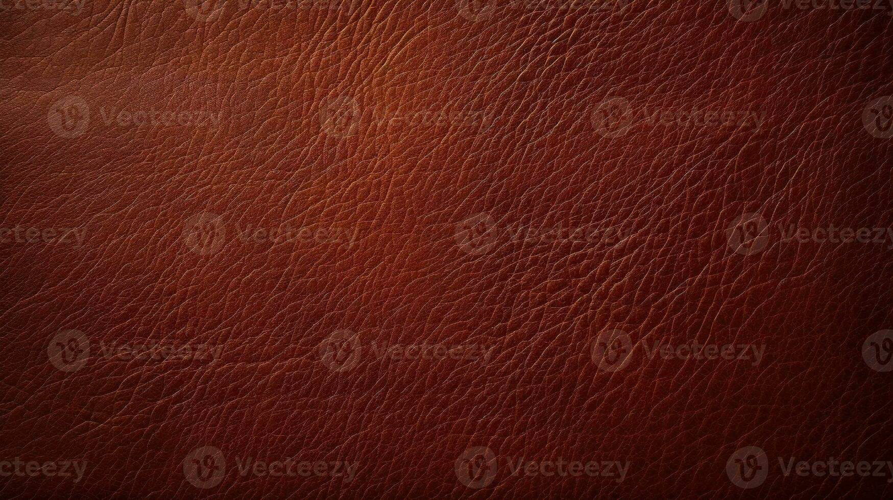 subtil brun läder textureai genererad foto