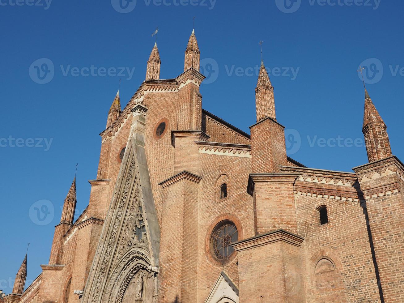 Chieri -katedralen, Italien foto