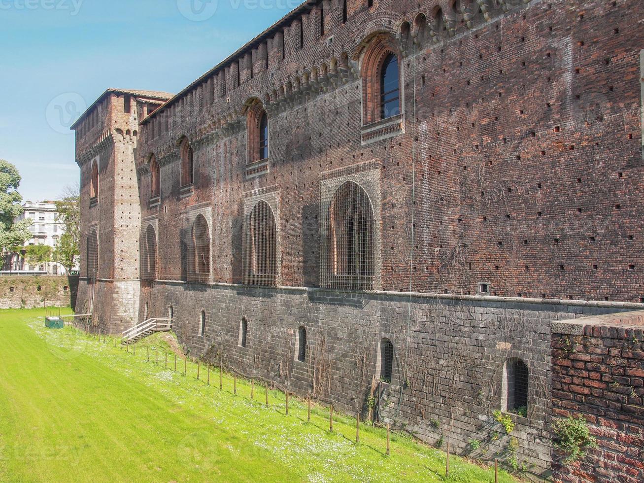 castello sforzesco milan foto