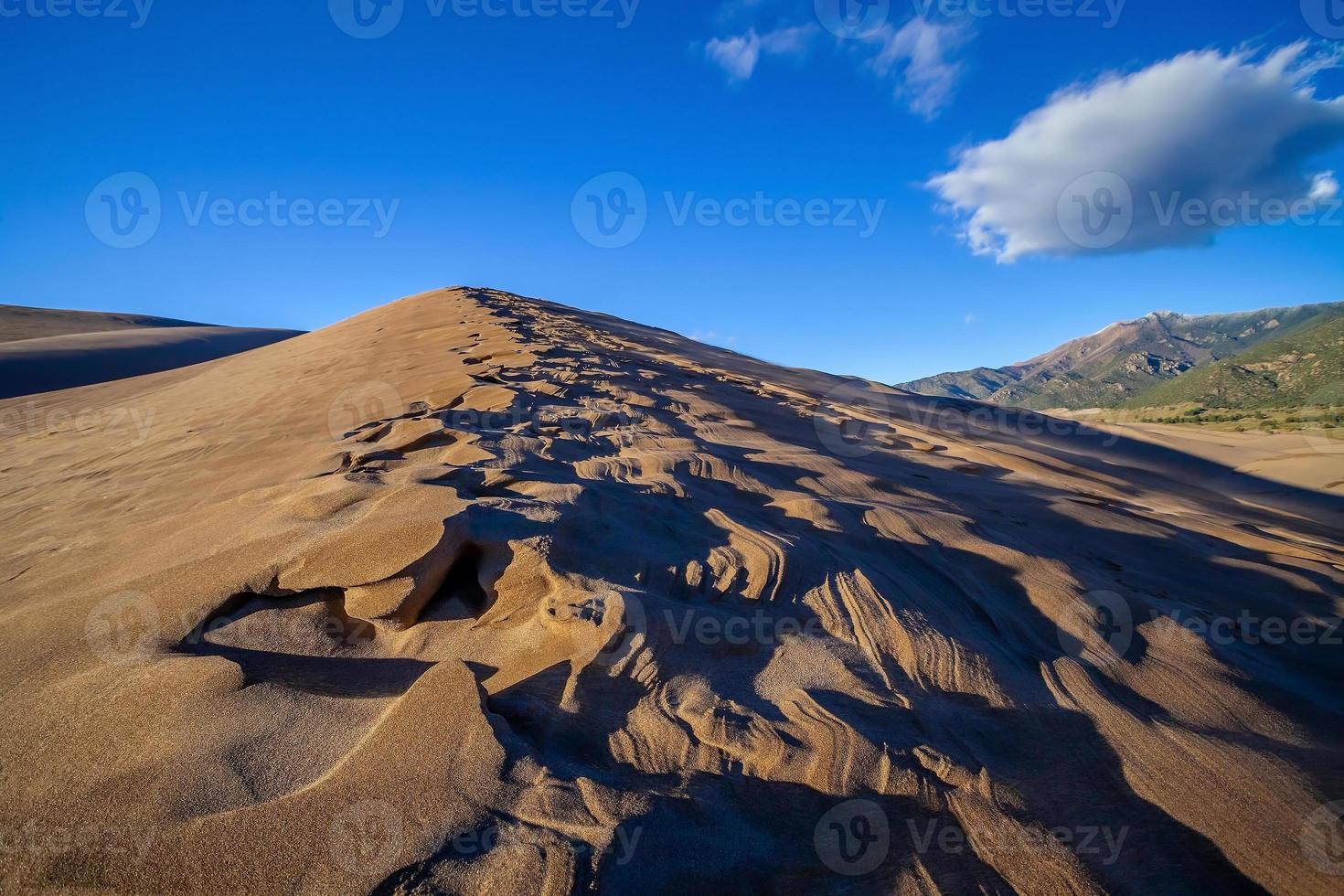 stora sanddyner nationalpark i Colorado foto