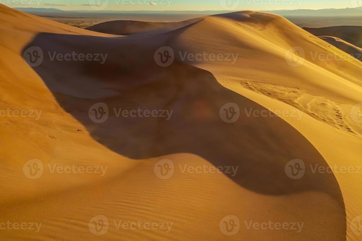 stora sanddyner nationalpark i Colorado foto