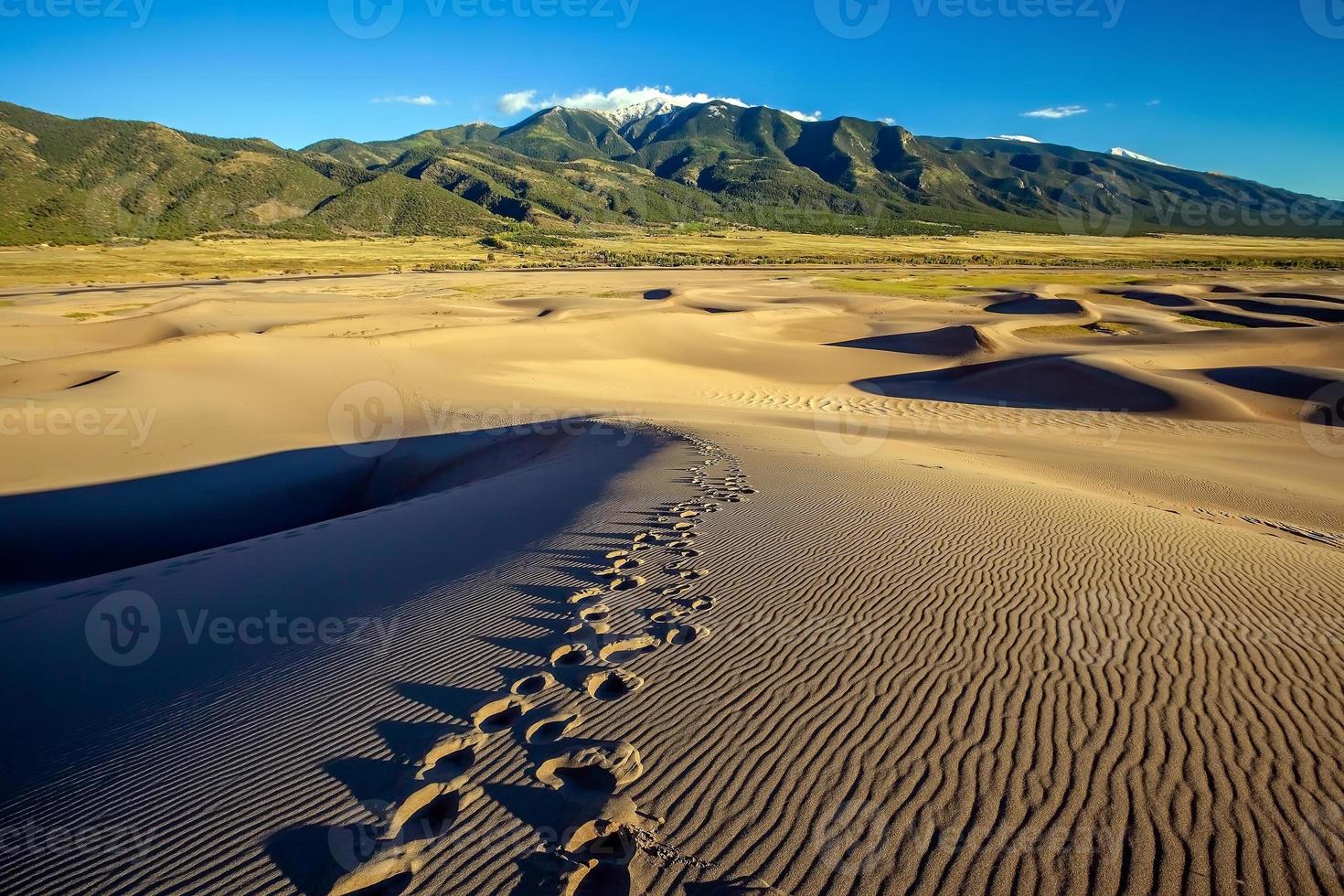 stora sanddyner nationalpark i Colorado foto