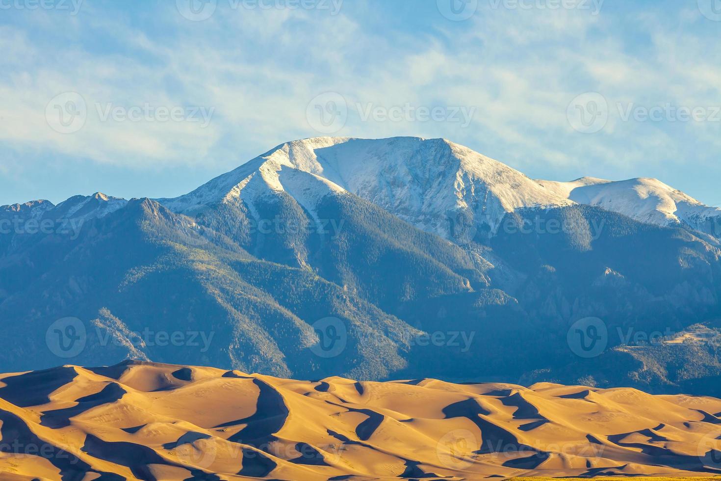 stora sanddyner nationalpark i Colorado foto