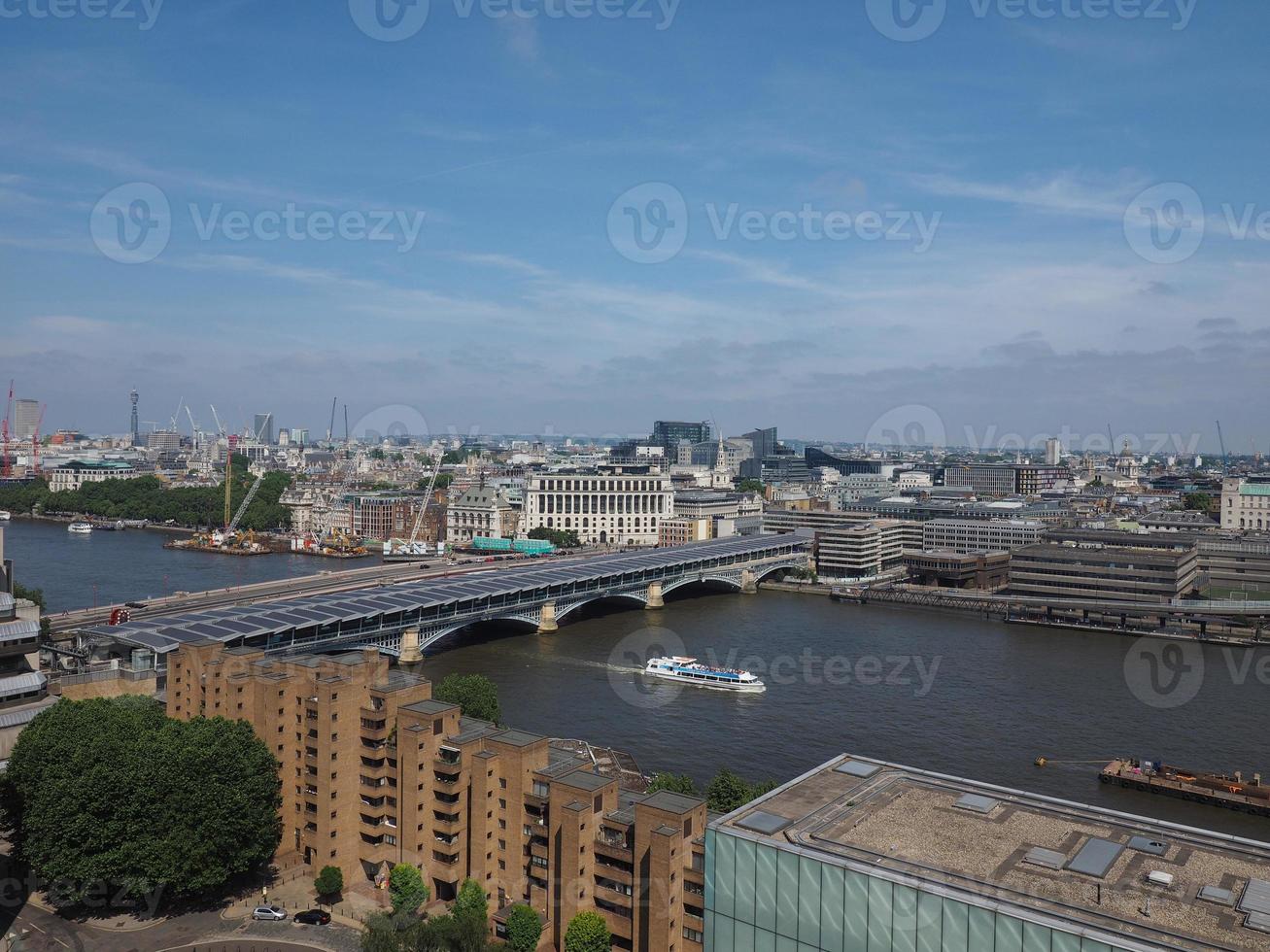 Themsen i London foto