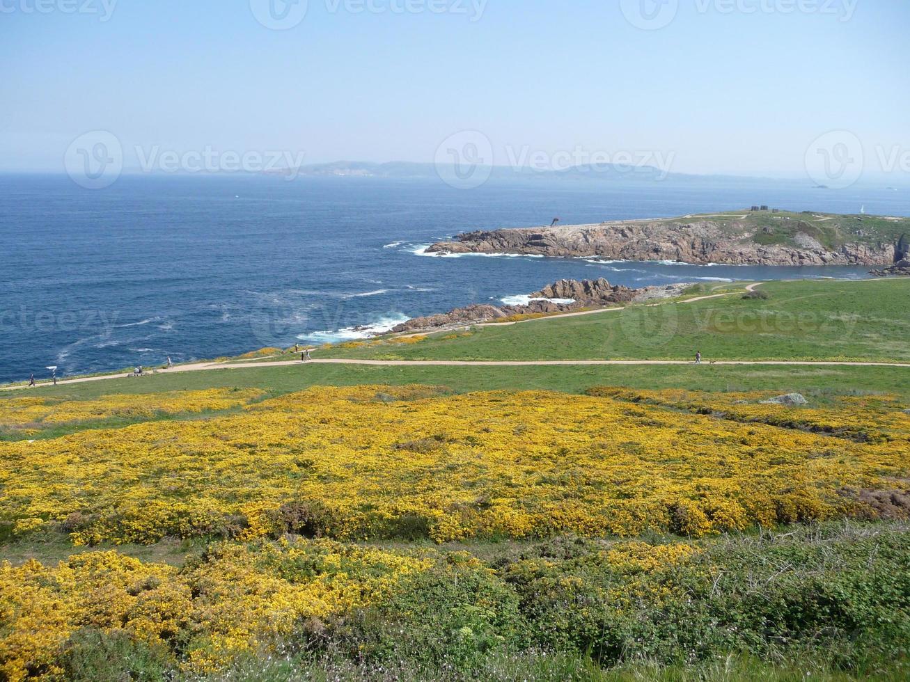 mount san pedro i la coruna - Spanien foto