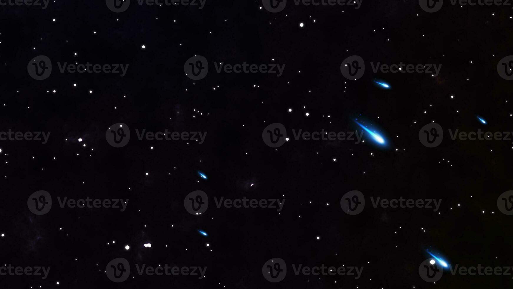 kreativ grafisk bakgrund natt lysande starry himmel i mörk Plats galax färgrik animering med skytte stjärna snabb faller i illustration.light glöd gnistbildning bokeh med bakgrund.partikel stjärnor foto