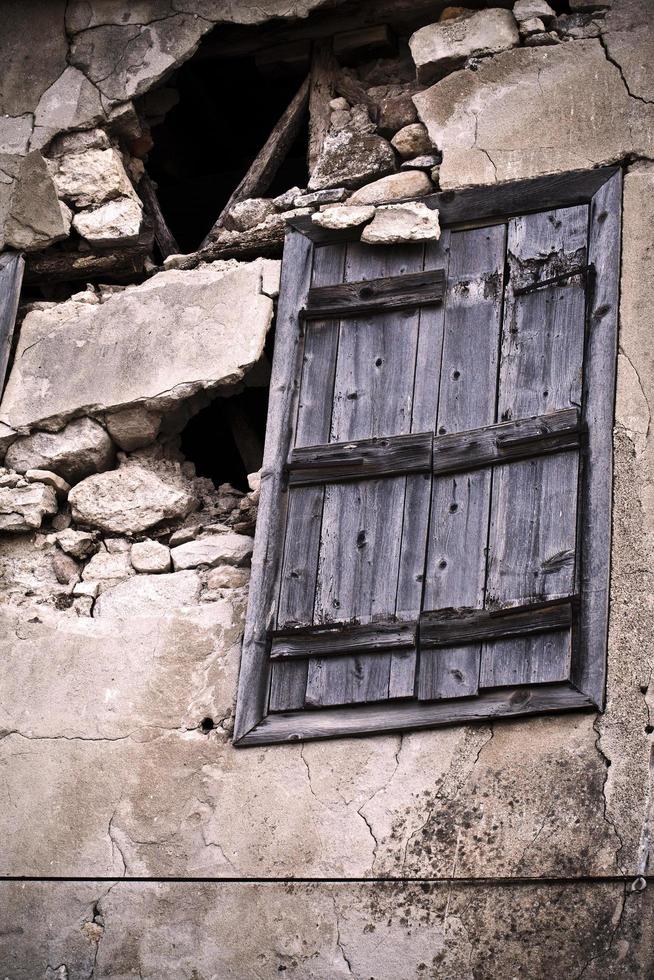 abstrakt forntida byggnad hus windows foto