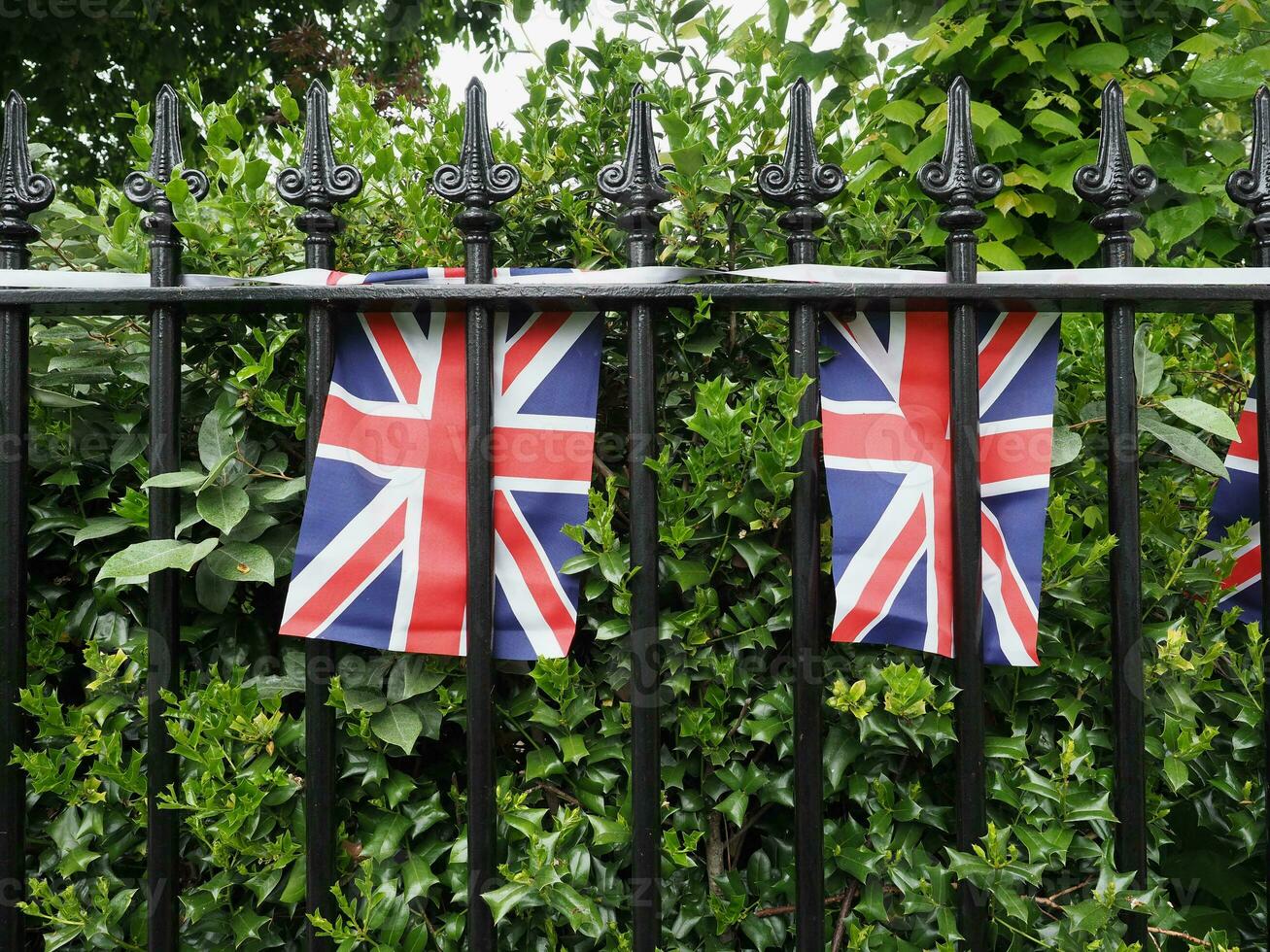 union jack flagga i Storbritannien foto