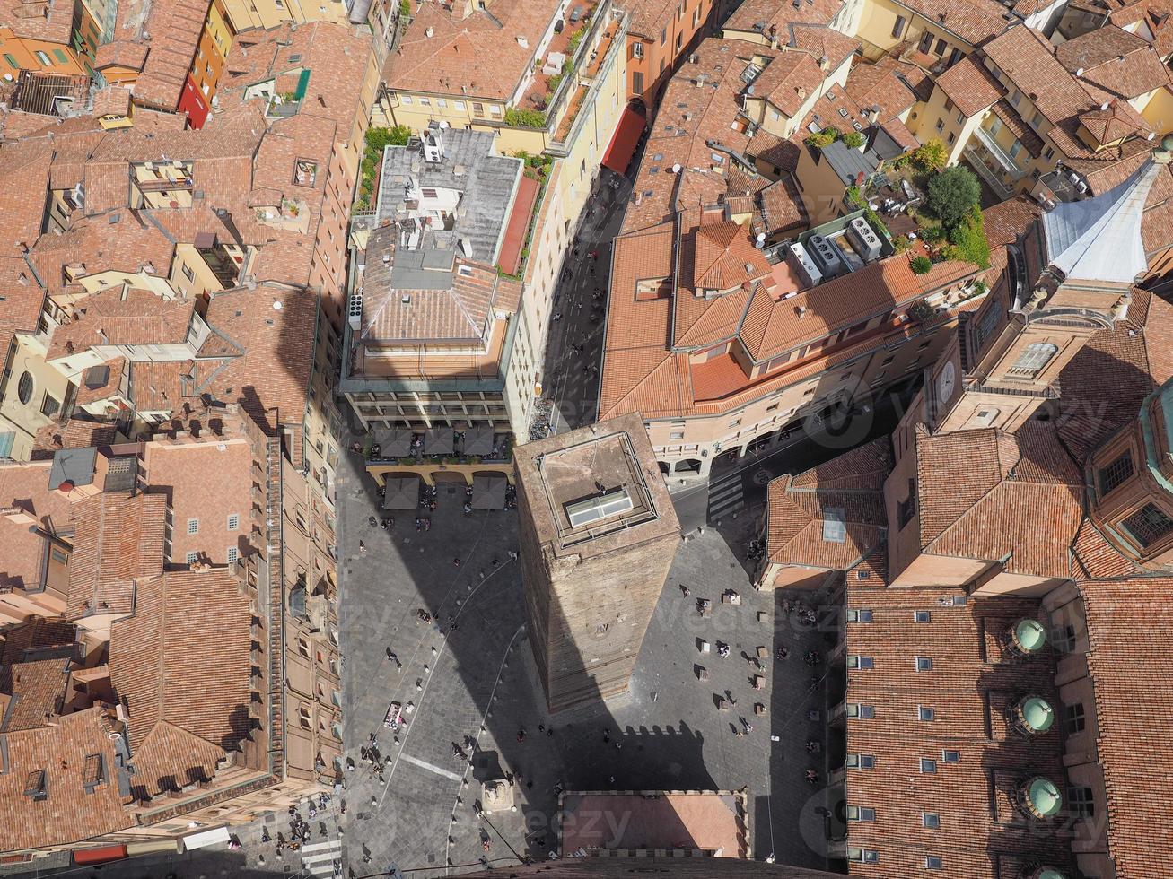 Flygfoto över bologna foto