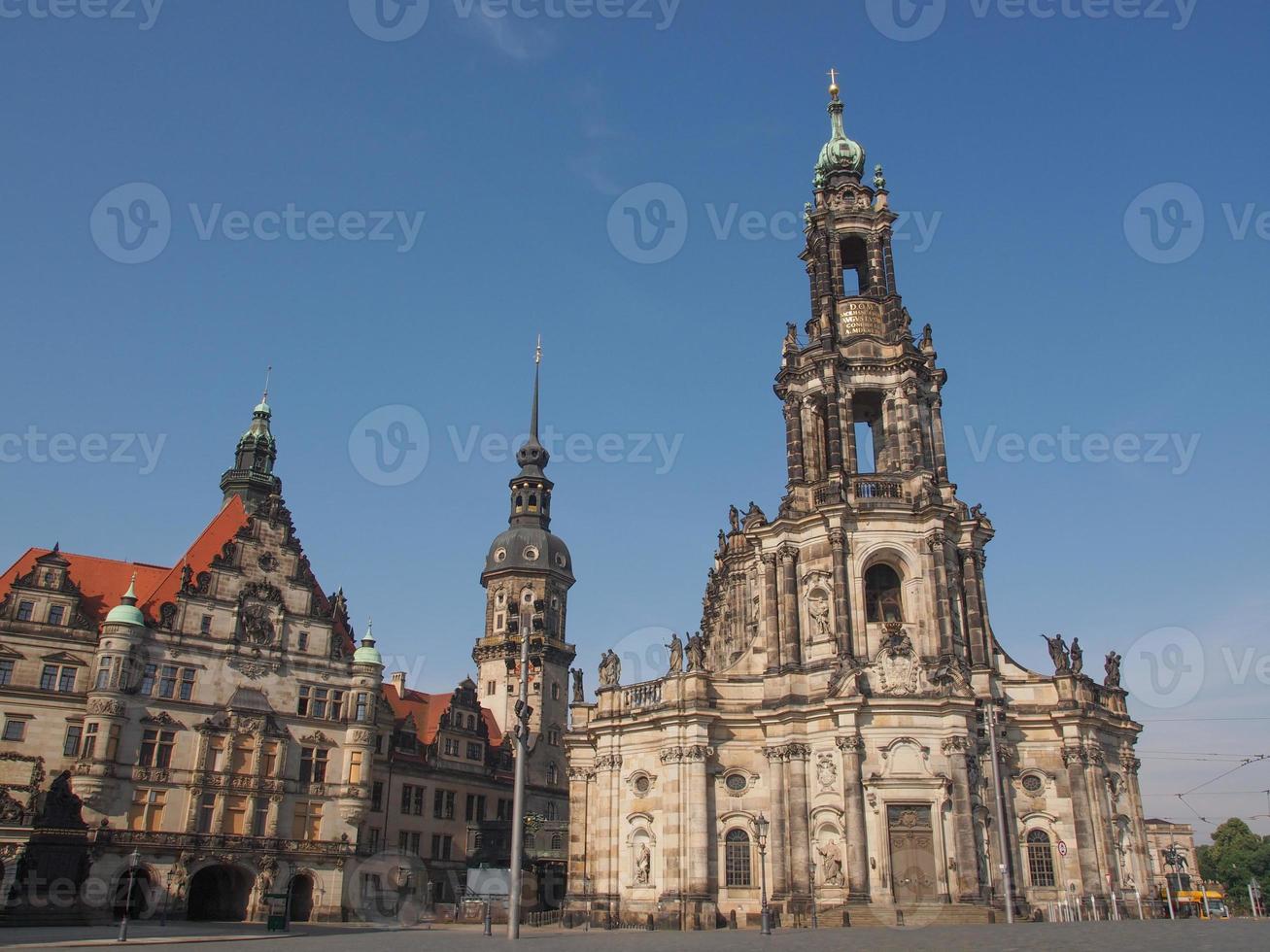 hofkirche i dresden foto