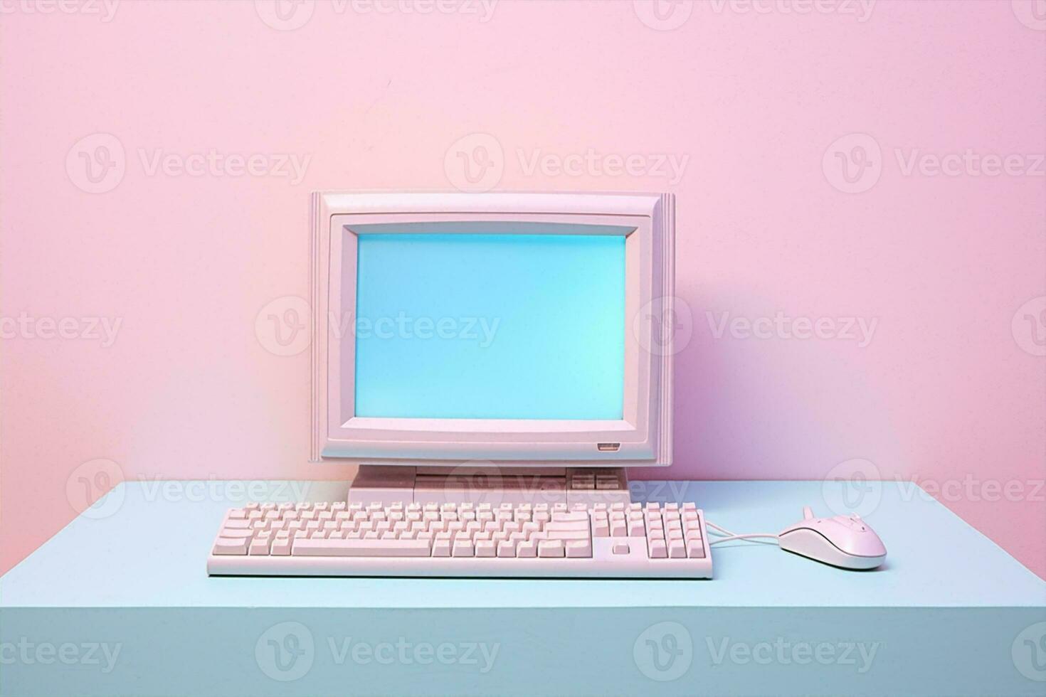 teknologi dator rosa digital foto