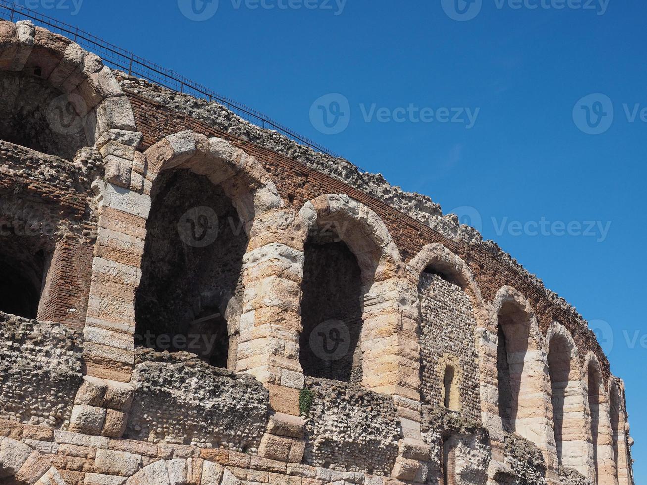 verona arena romerska amfiteatern foto