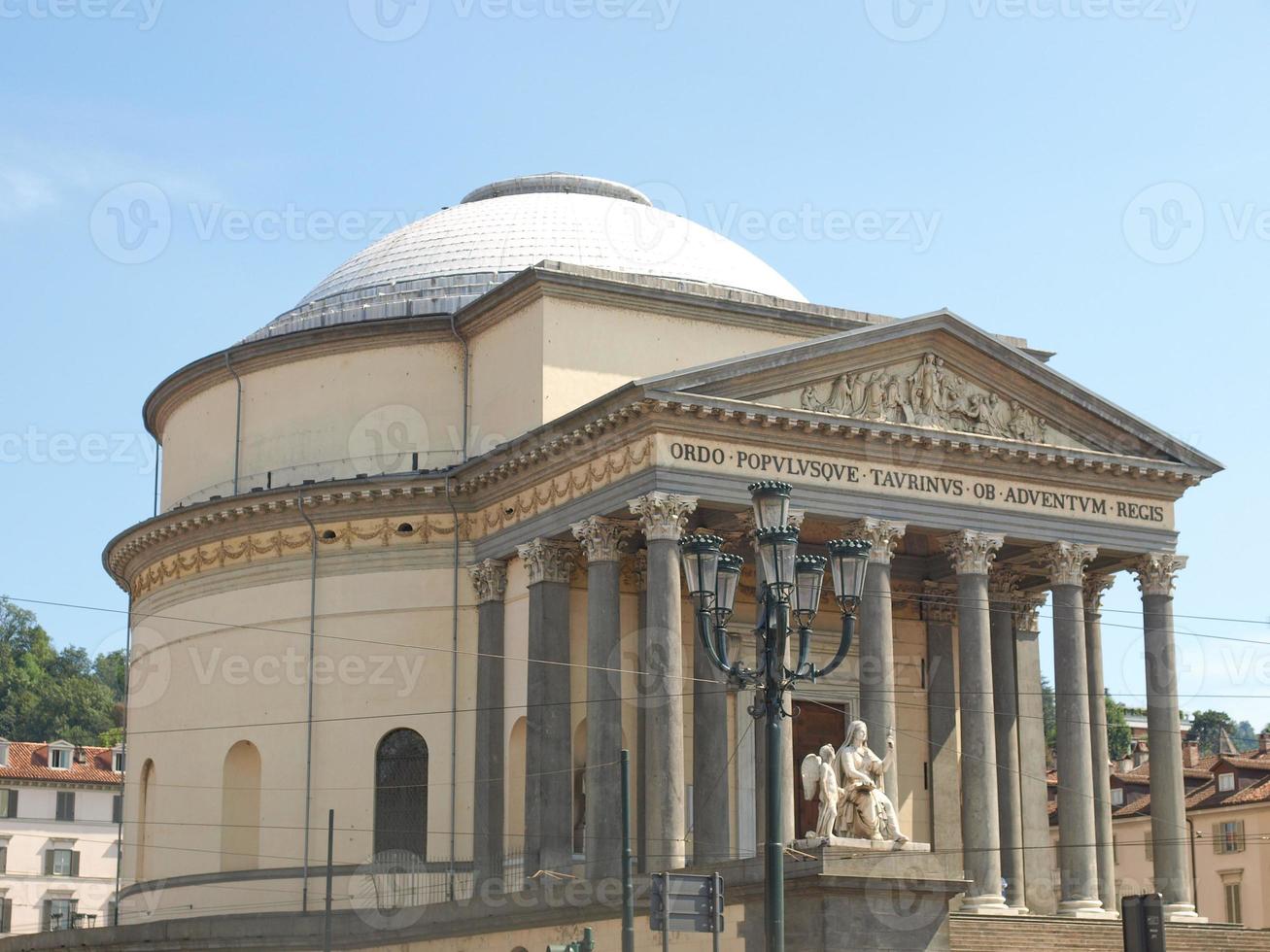 gran madre kyrka, turin foto