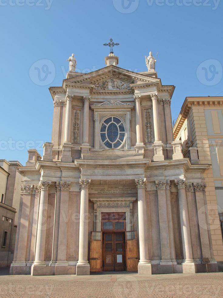 Santa Cristina och San Carlo Church foto