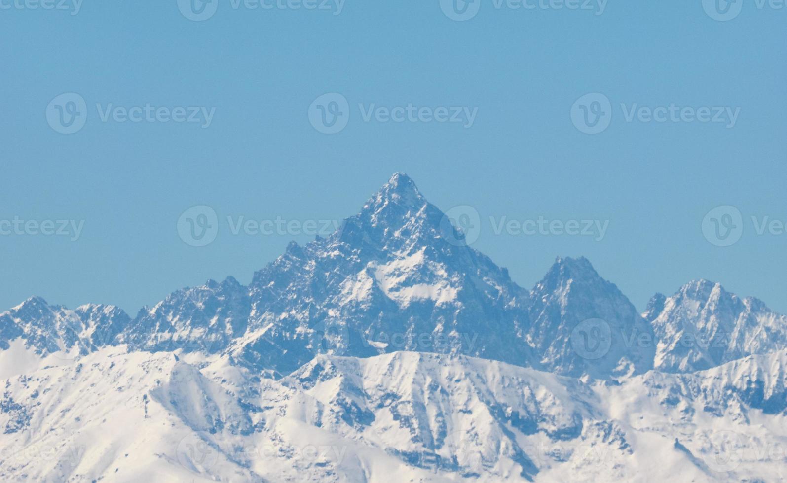 monviso i bomullsalperna, Italien foto