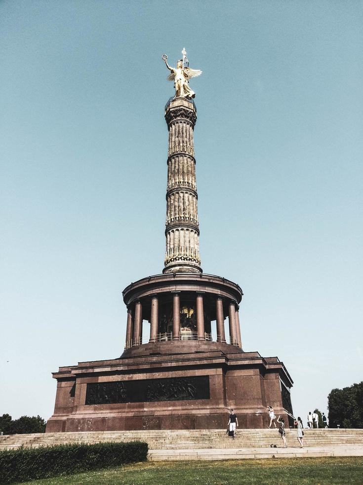 segerkolumn i Berlin, Tyskland, Europa foto