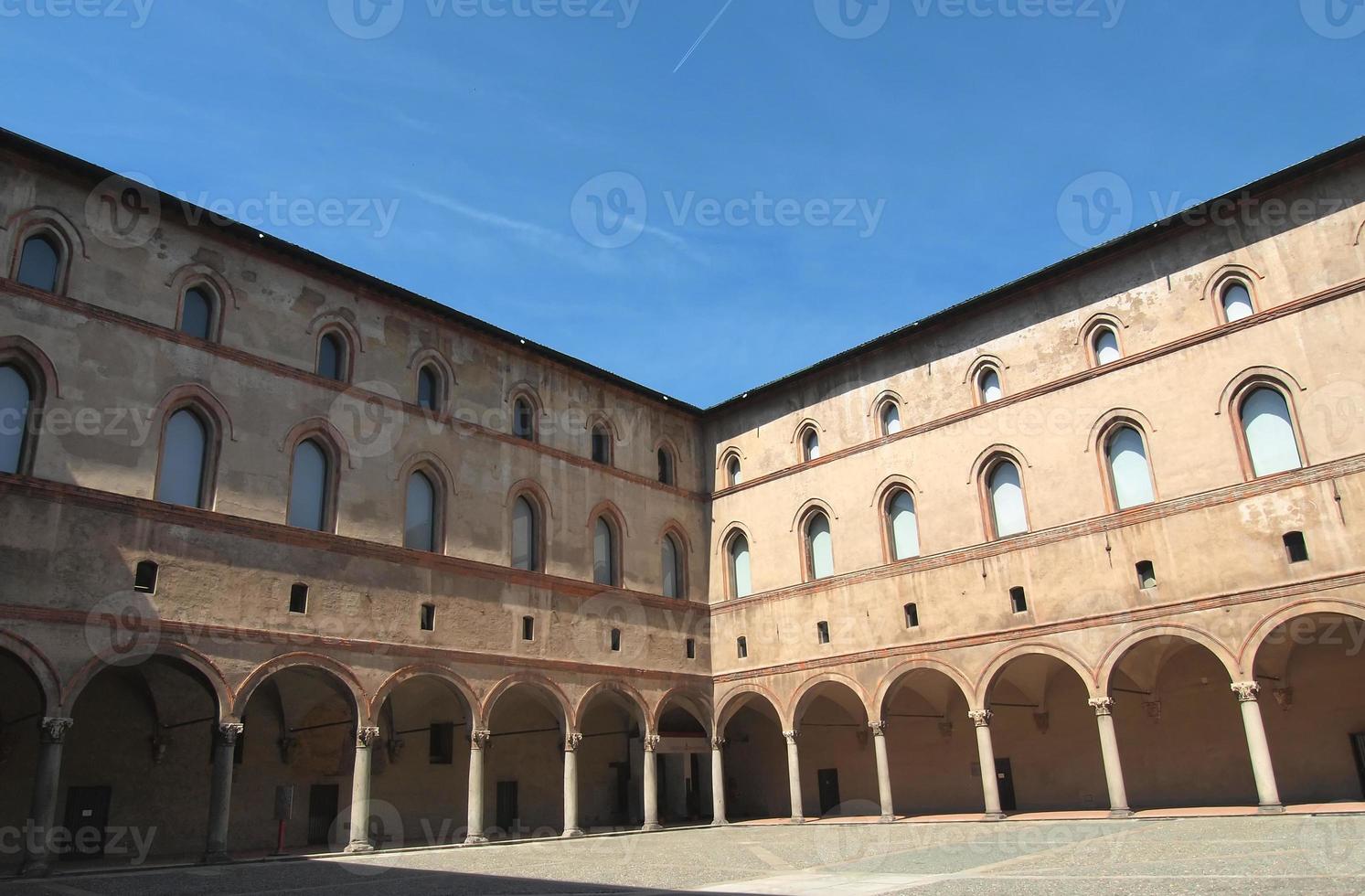 castello sforzesco, milano foto