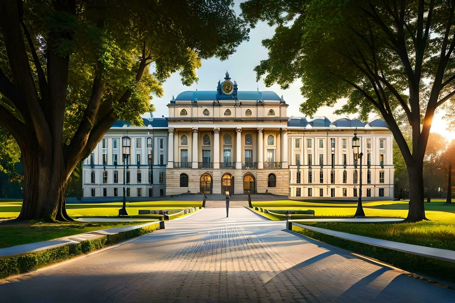 de universitet av Wisconsin i madison, wi. ai-genererad foto