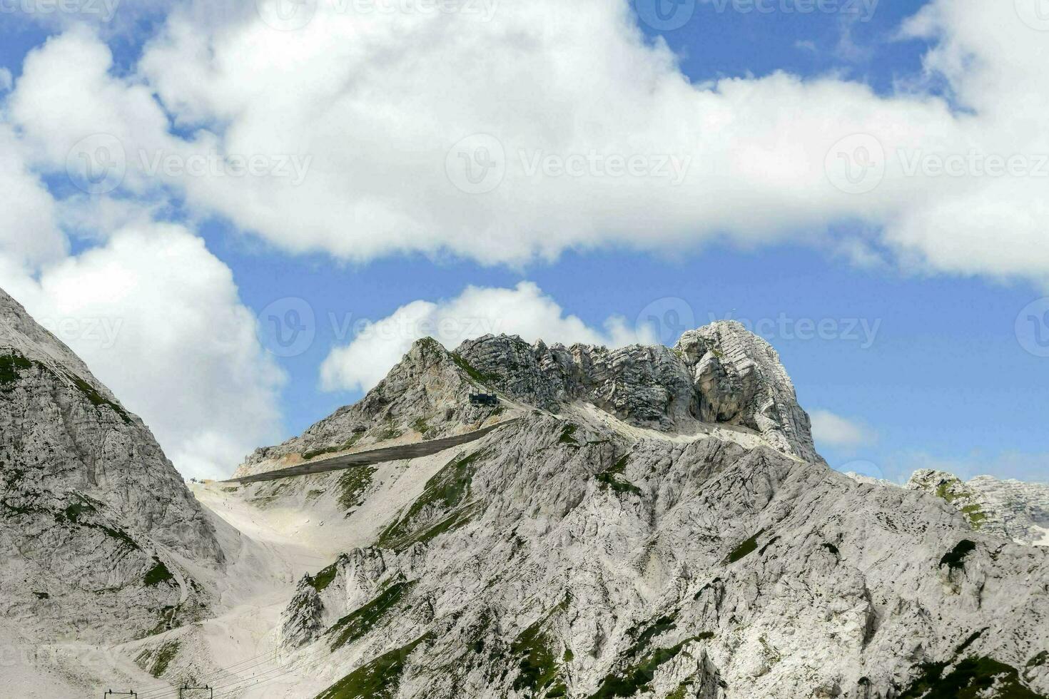 naturskön bergsutsikt foto