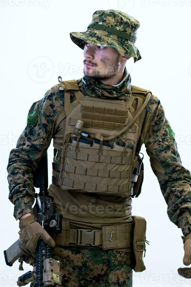 soldat man caucasian foto