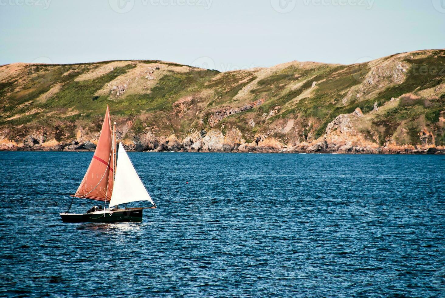 segling fritid på de atlanten Yacht i perros guirec foto