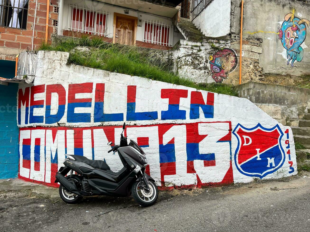 kommun 13 - medellin, colombia foto