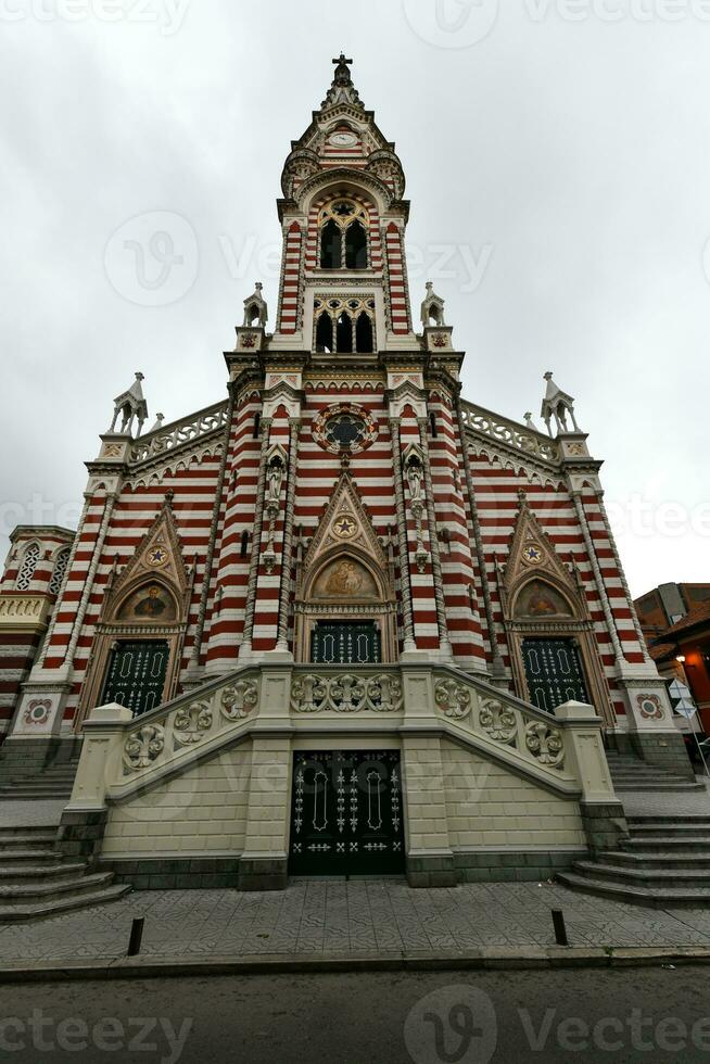 nationell fristad av vår lady av carmen - Bogota, colombia foto