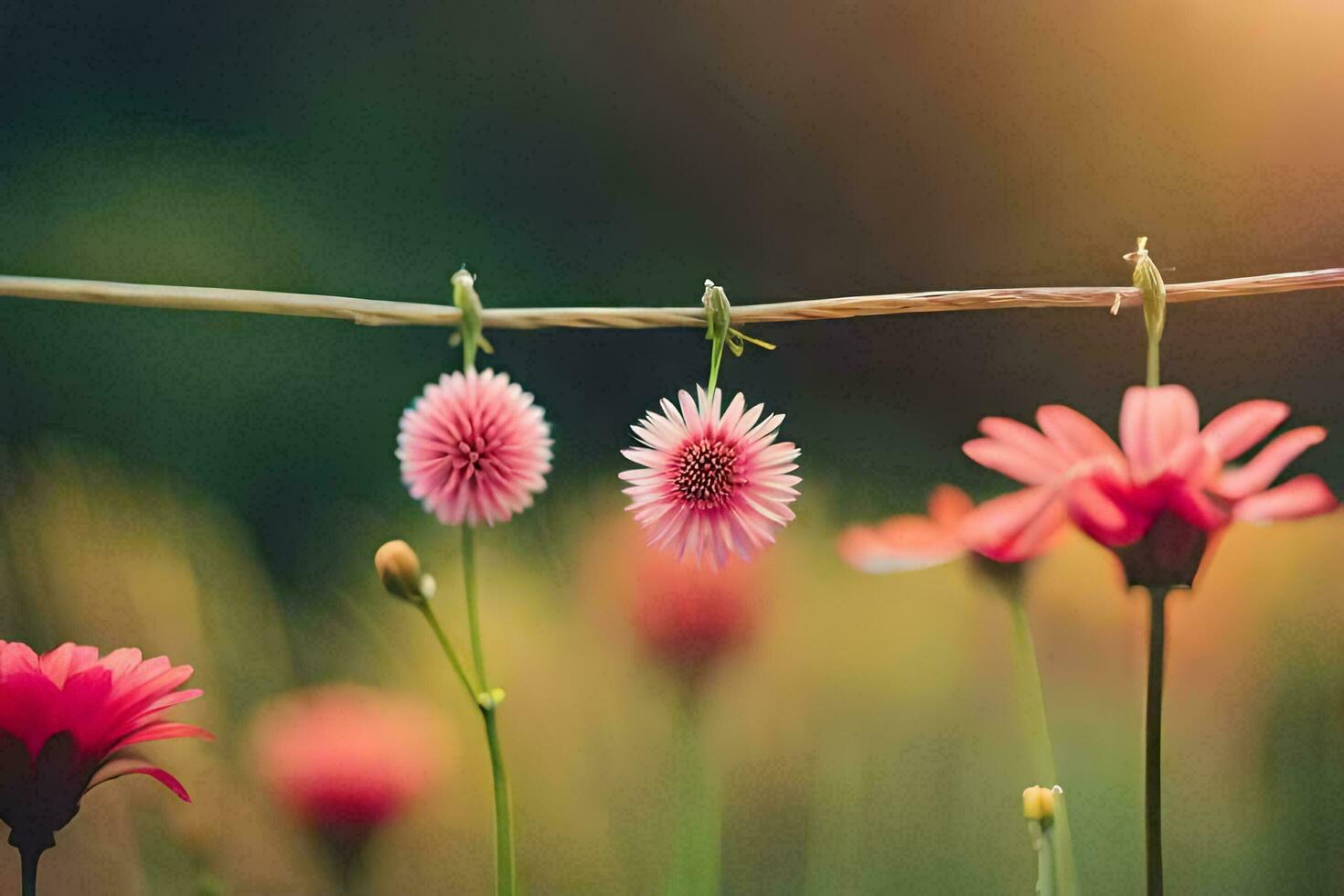 Foto tapet de Sol, blommor, de fält, de Sol, de fält, de Sol,. ai-genererad